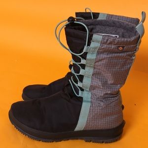 Bogs Women shoes boots durafresh waterproof sport winter snow sz 8 fleece